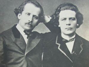 Братья Рубинштейны: Антон (справа) и Николай